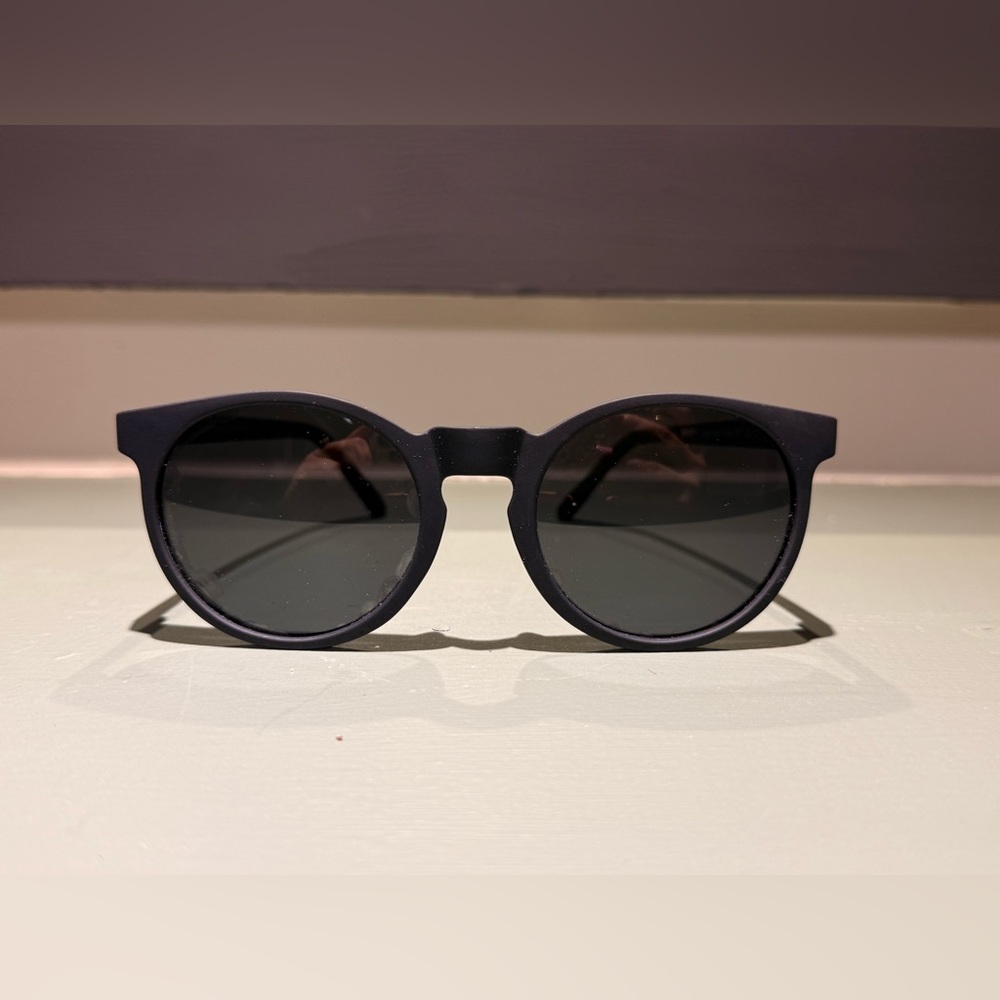 Goodr; It's Not Black It's Obsidian Polarized Round Sunglasses